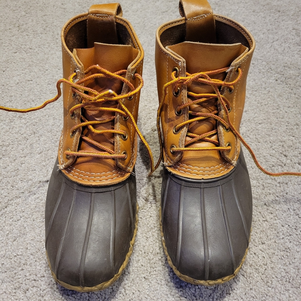 L.L. Bean Men's Bean Boots 6" Unlined